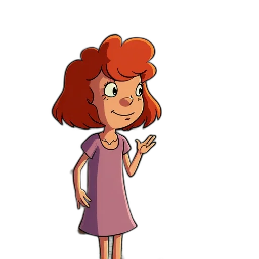 dress, staff, hair, face transparent PNG cut-out