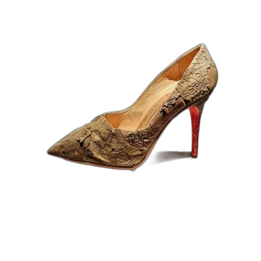 shoes, high-heeled, pointed-toe, shoe transparent PNG cut-out