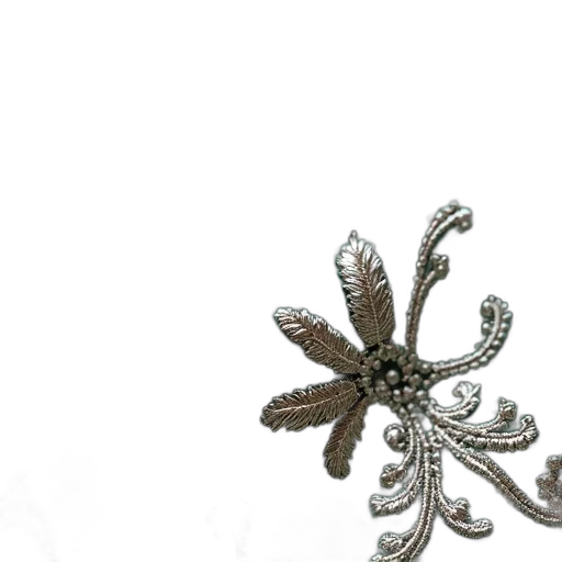 jewelry, crown, flower, staff transparent PNG cut-out