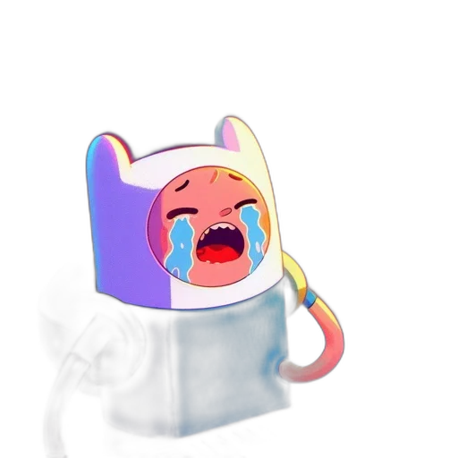 robot, staff, pixel art, concept art transparent PNG cut-out