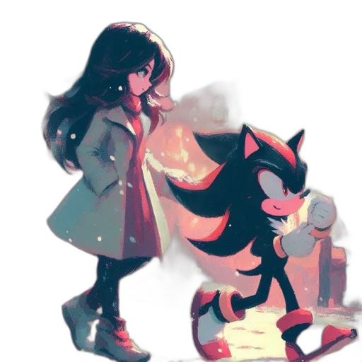 creature, staff, animal, dress transparent PNG cut-out