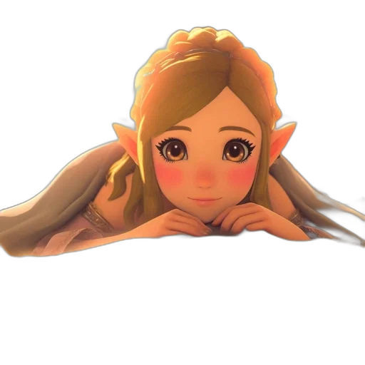 face, creature, crown, hair transparent PNG cut-out