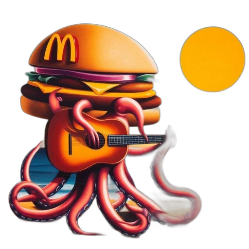 food, robot, creature, animal transparent PNG cut-out