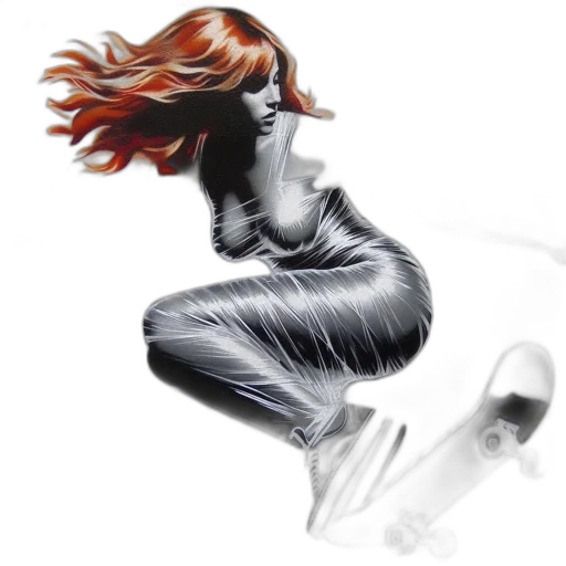 hair, jewelry, dress, concept art transparent PNG cut-out