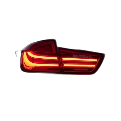 car, red, tail, lamp transparent PNG cut-out