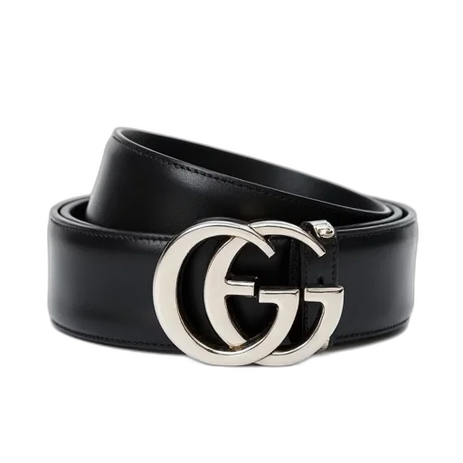 jewelry, black, leather, belt transparent PNG cut-out
