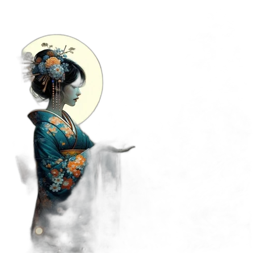 mask, dress, staff, jewelry transparent PNG cut-out