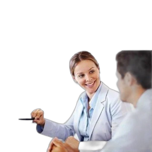 staff, jacket, umbrella, face transparent PNG cut-out