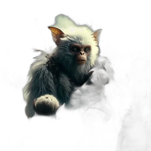 creature, animal, staff, face transparent PNG cut-out