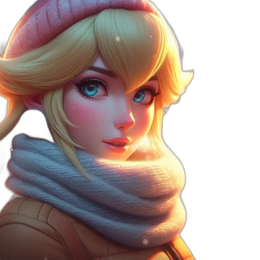 face, hat, jacket, concept art transparent PNG cut-out