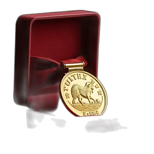 jewelry, custom, gold, medal transparent PNG cut-out