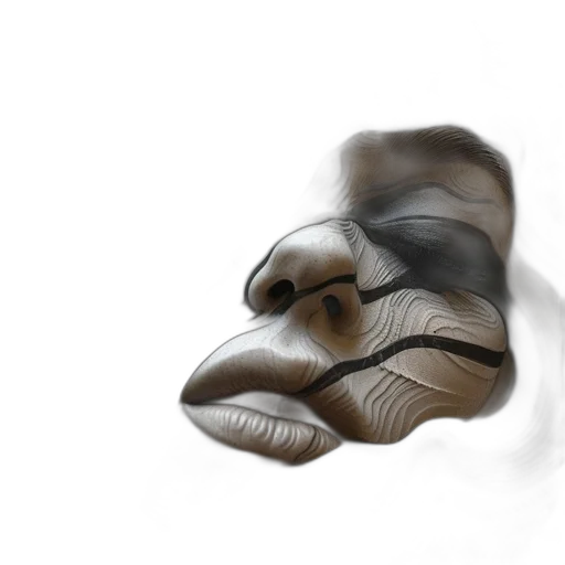 mask, face, creature, shoes transparent PNG cut-out
