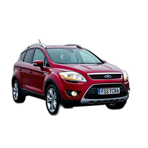 car, 3d render, 2010, ford transparent PNG cut-out