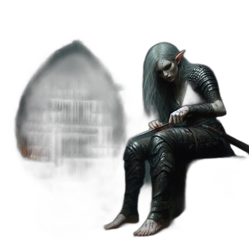 mask, creature, face, concept art transparent PNG cut-out