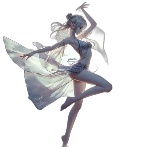 dress, staff, sword, weapon transparent PNG cut-out