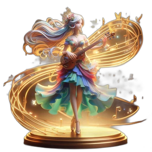 crown, fantasy art, concept art, 3d render transparent PNG cut-out