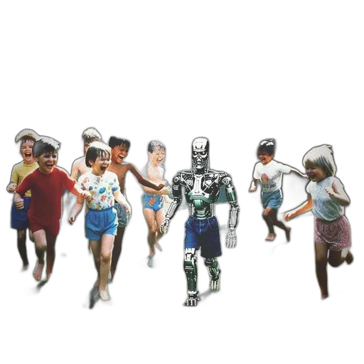 robot, concept art, comic book art, pixel art transparent PNG cut-out