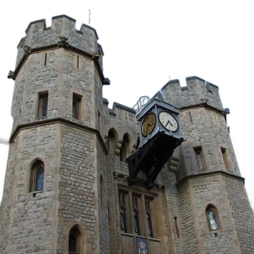 building, crown, clock, tower transparent PNG cut-out