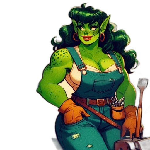 staff, concept art, comic book art, fantasy art transparent PNG cut-out