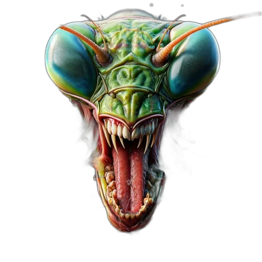 dragon, creature, mask, face transparent PNG cut-out