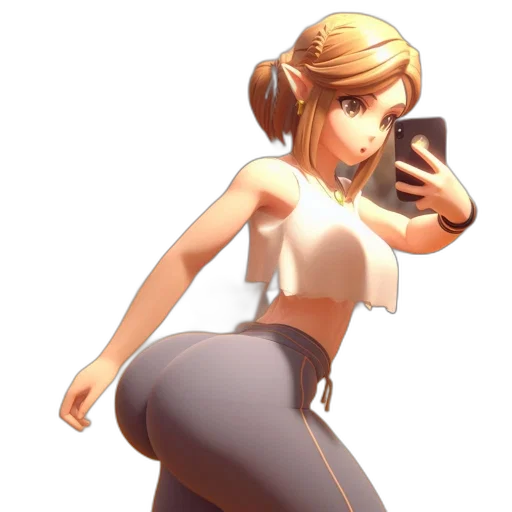 dress, weapon, staff, robot transparent PNG cut-out