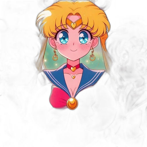 jewelry, crown, staff, vaporwave transparent PNG cut-out