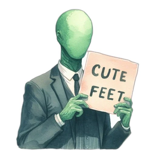 robot, shoes, creature, face transparent PNG cut-out