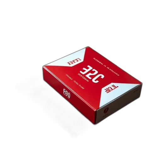 3d render, concept art, red, white transparent PNG cut-out
