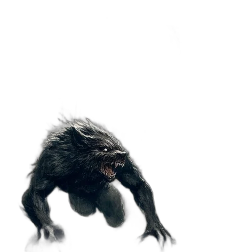 creature, animal, hair, dragon transparent PNG cut-out
