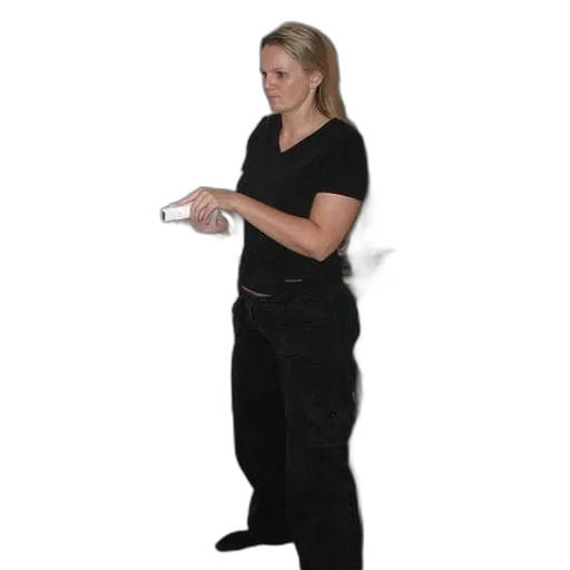 staff, jacket, dress, woman transparent PNG cut-out