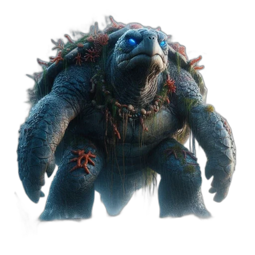 creature, animal, dragon, staff transparent PNG cut-out