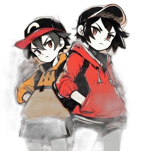 jacket, hat, concept art, watercolor transparent PNG cut-out