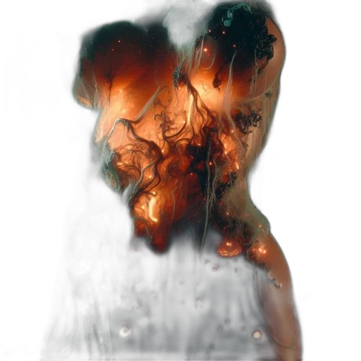 mask, hair, dress, face transparent PNG cut-out