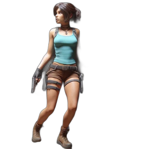 weapon, dress, concept art, 3d render transparent PNG cut-out