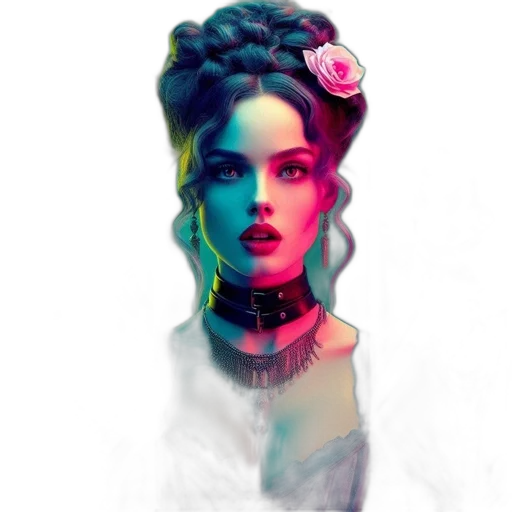 crown, face, dress, jewelry transparent PNG cut-out