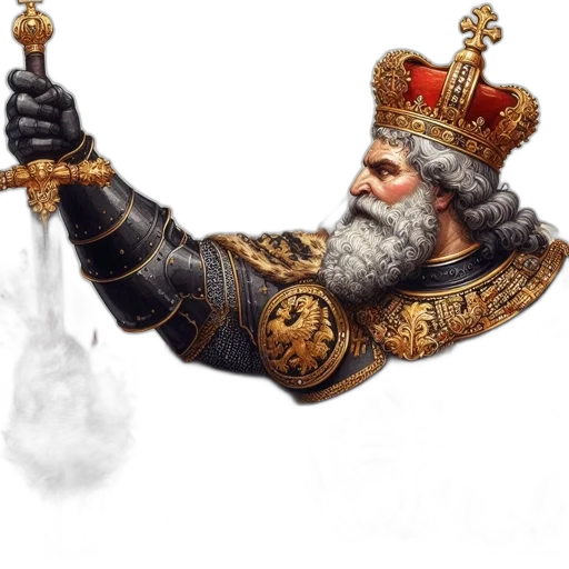 crown, sword, staff, jewelry transparent PNG cut-out