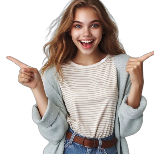 jacket, jewelry, staff, face transparent PNG cut-out