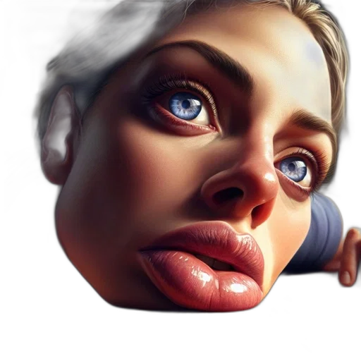 face, mask, creature, robot transparent PNG cut-out