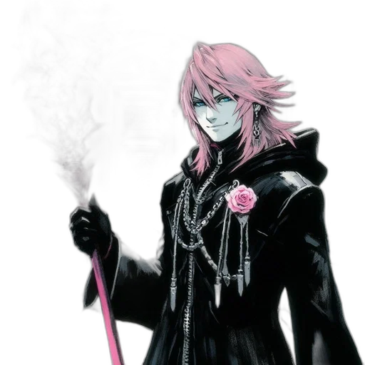 staff, sword, weapon, jacket transparent PNG cut-out