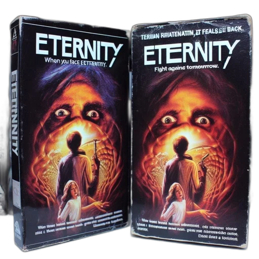 two, vhs, copies, film transparent PNG cut-out