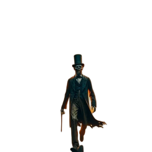 staff, hat, robot, mask transparent PNG cut-out