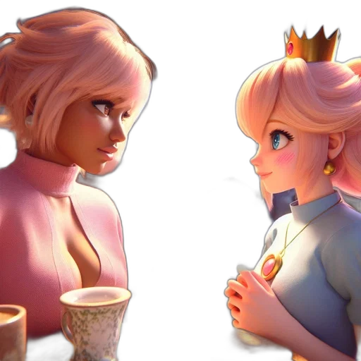 crown, concept art, 3d render, fantasy art transparent PNG cut-out
