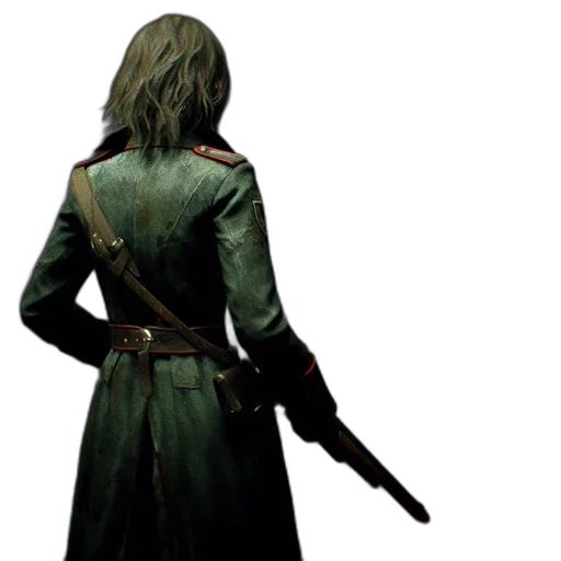 jacket, weapon, staff, sword transparent PNG cut-out