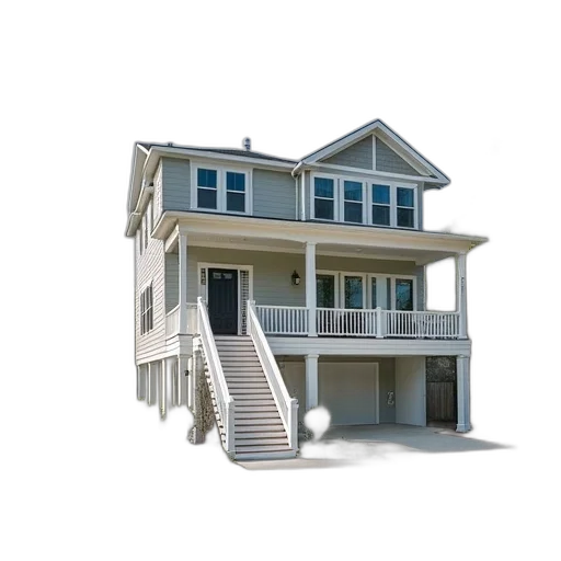building, 3d render, photorealistic, concept art transparent PNG cut-out
