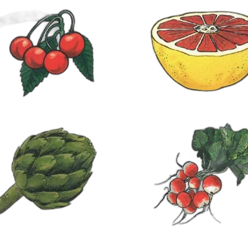 food, crown, concept art, watercolor transparent PNG cut-out