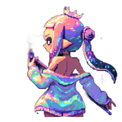 dress, robot, staff, mask transparent PNG cut-out