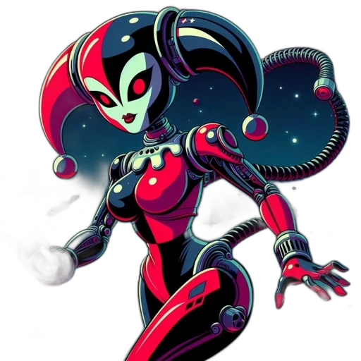 robot, concept art, comic book art, cartoon transparent PNG cut-out