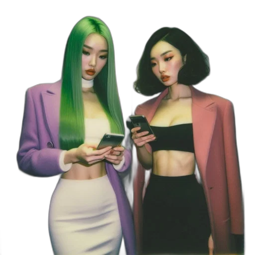 jacket, vaporwave, cyberpunk, concept art transparent PNG cut-out