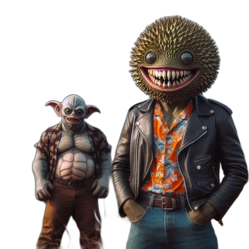jacket, mask, creature, animal transparent PNG cut-out