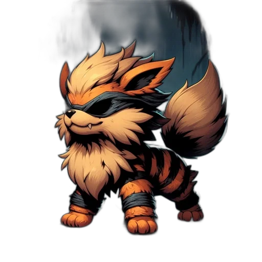 creature, animal, staff, mask transparent PNG cut-out